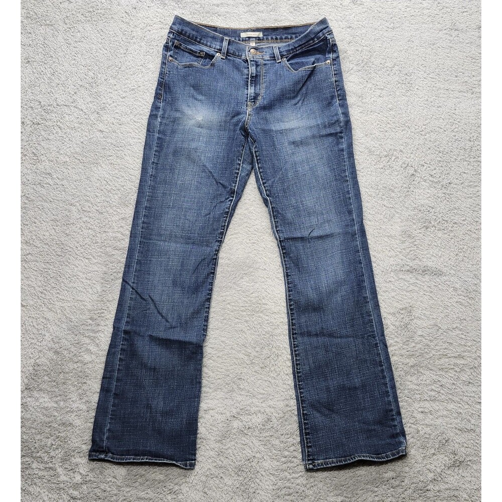 Levi's Women's Size 10M Classic Boot Cut Jeans W30 L32 Blue Denim Mid-Rise Water